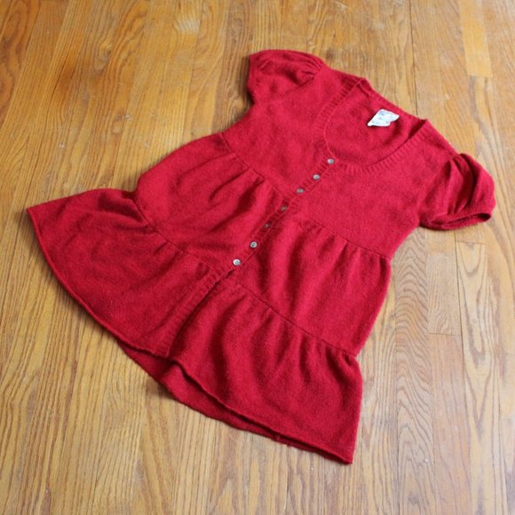 Love Rocks Button Down Cardigan Sweater - Picture 2 of 5